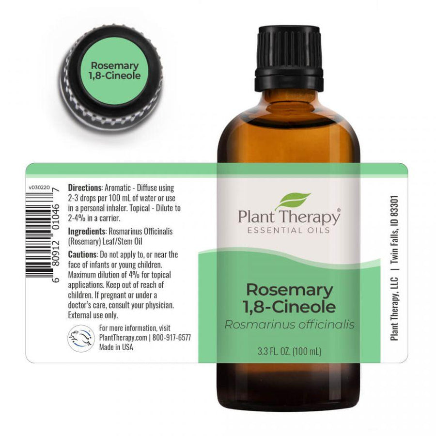 Plant Therapy Rosemary 1,8-Cineole Essential Oil - OilyPod