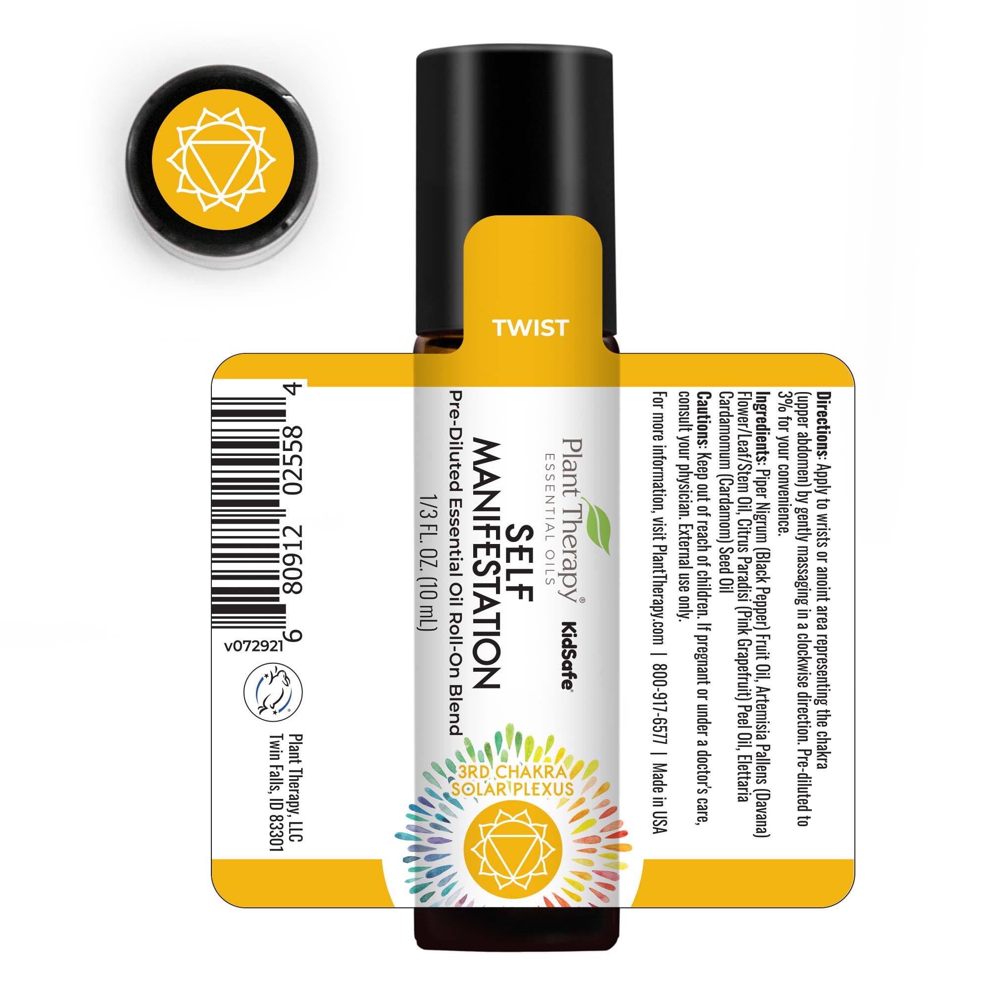Plant Therapy Self Manifestation (Solar Plexus Chakra) Essential Oil - OilyPod