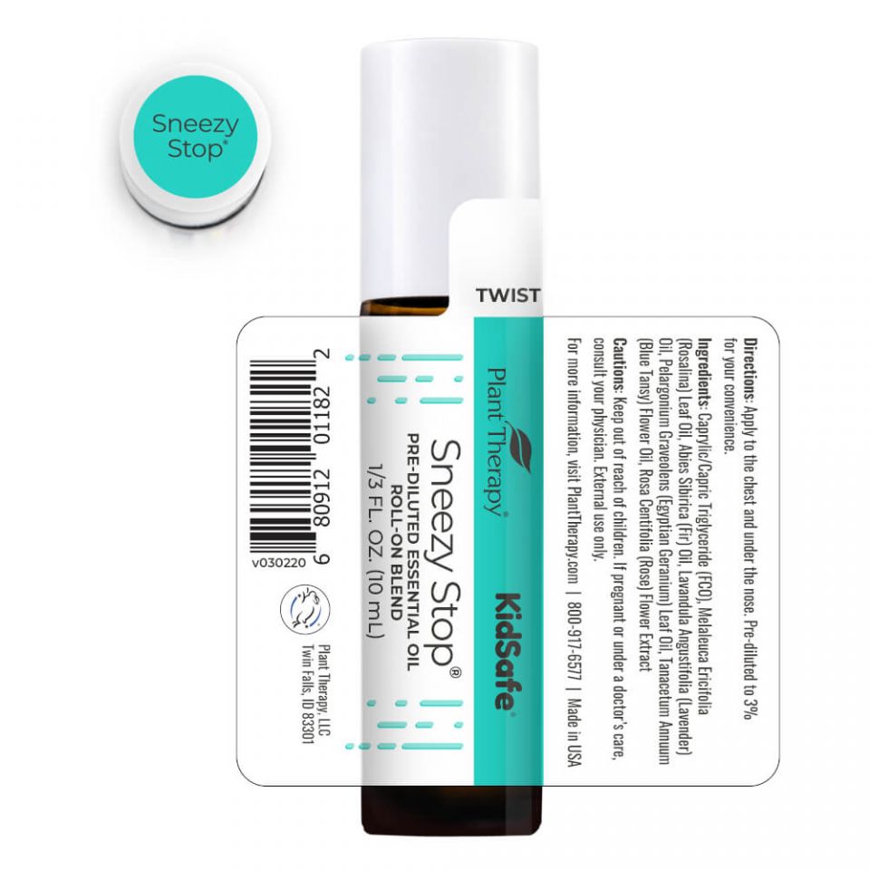Plant Therapy Sneezy Stop KidSafe Essential Oil - OilyPod