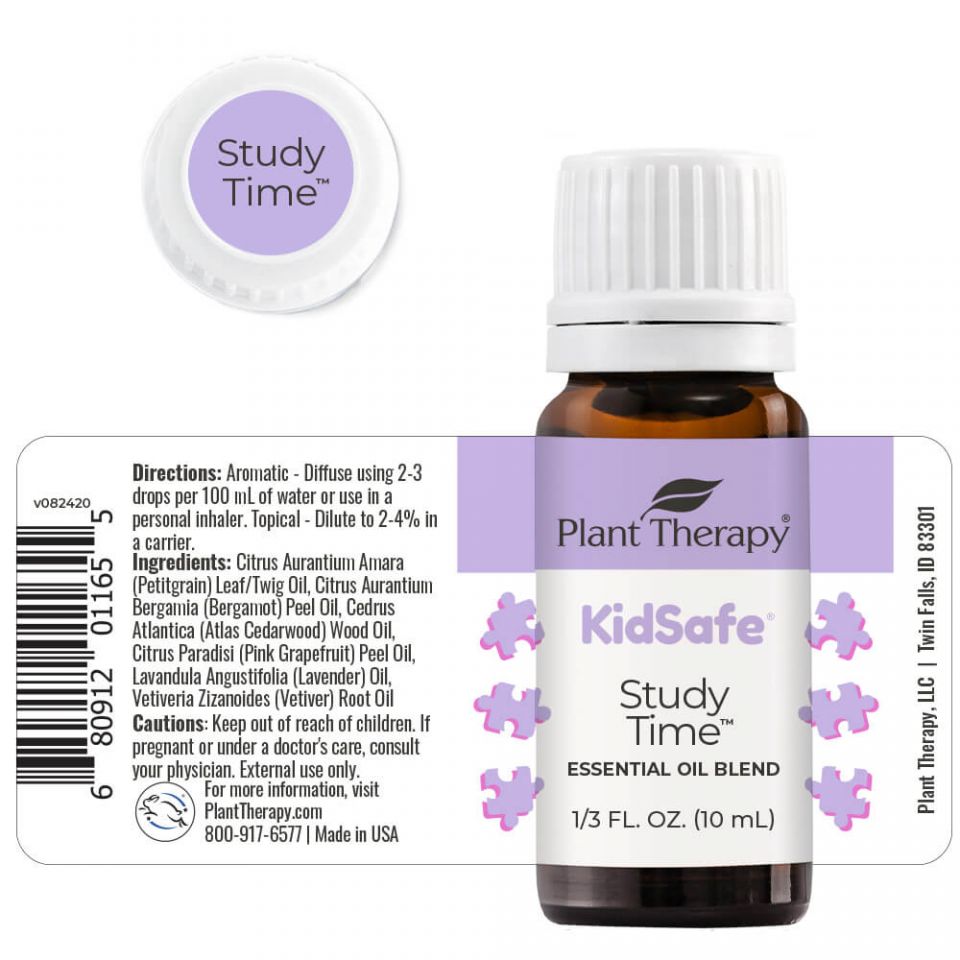 Plant Therapy Study Time KidSafe Essential Oil - OilyPod