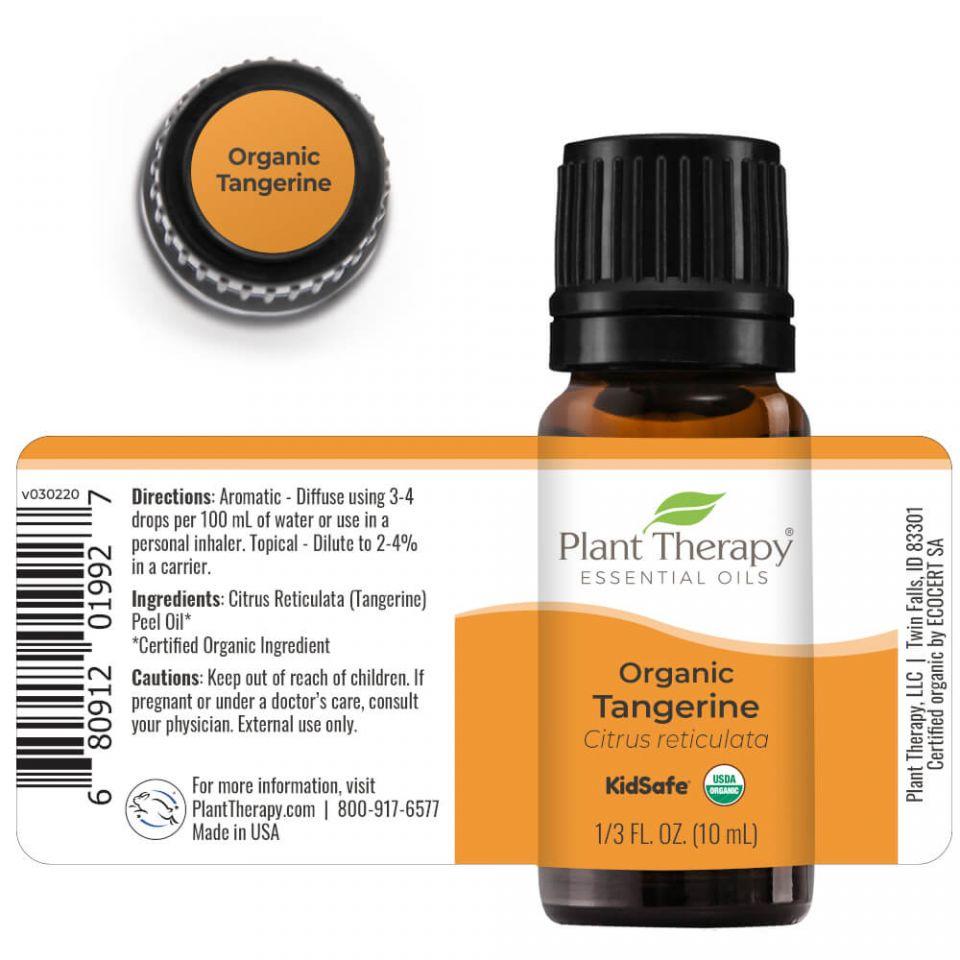 Plant Therapy Tangerine Organic Essential Oil - OilyPod