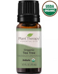 Plant Therapy Tea Tree Organic Essential Oil - OilyPod