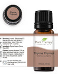 Plant Therapy Thyme Thymol Essential Oil - OilyPod