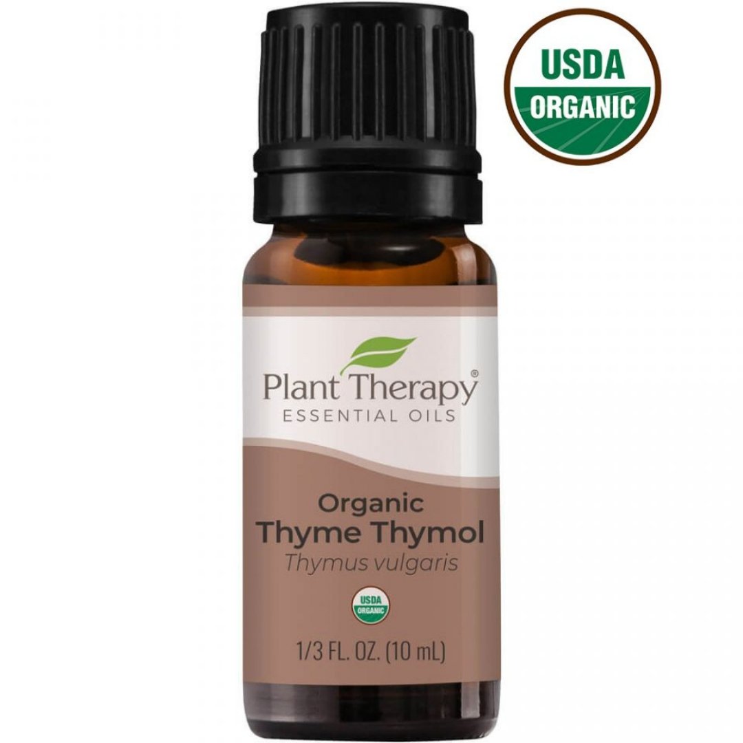 Plant Therapy Thyme Thymol Organic Essential Oil - OilyPod