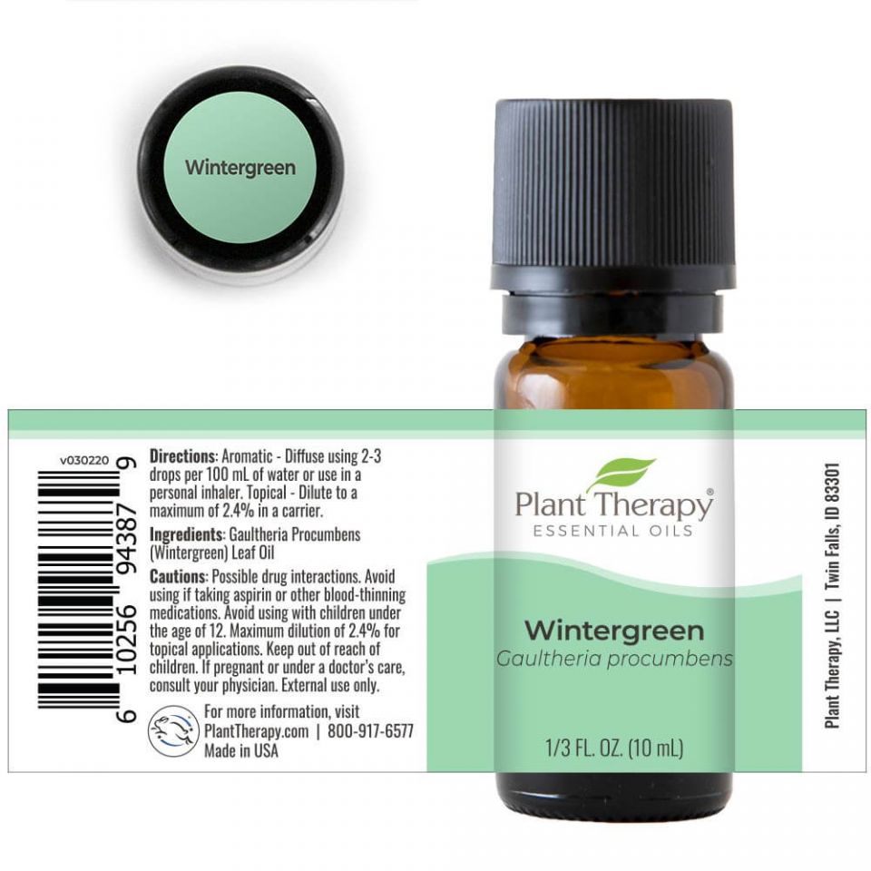 Plant Therapy Wintergreen Essential Oil - OilyPod