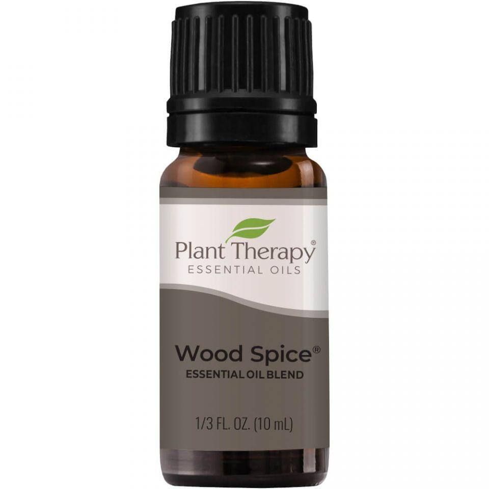 Plant Therapy Wood Spice Essential Oil Blend 10ml - OilyPod