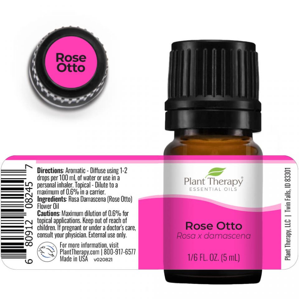 Plant Therapy Rose Otto Essential Oil