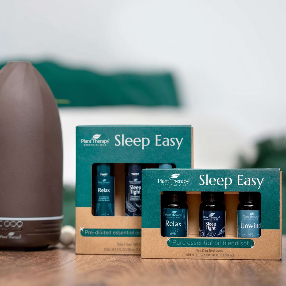 Plant Therapy Sleep Easy Essential Oil Blend Set